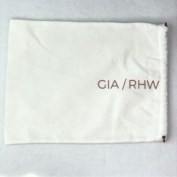 BRAND NEW GIA BORGHINI  x RHW Rosie Ankle Strap Sandal - Natural Raffia … - Picture 8 of 10